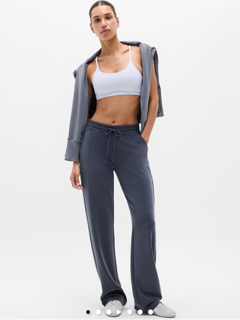 Athleta Seasoft Mid Rise Straight Pant M